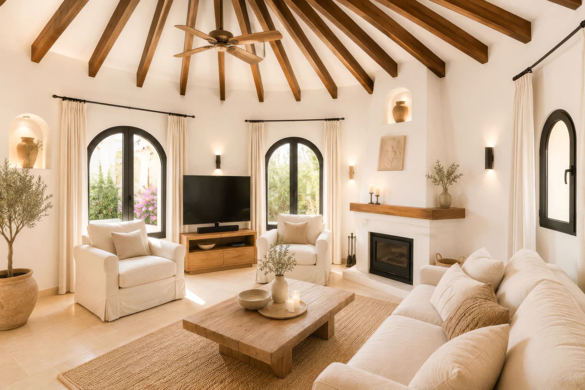 Finished interior after renovation