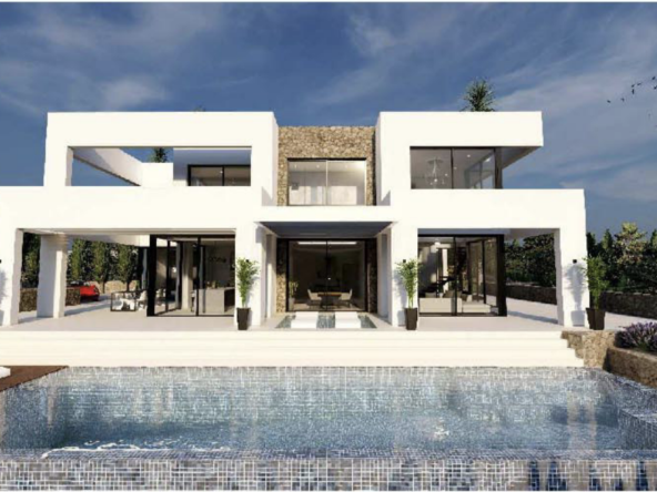 Obra nuevo, nouvelle construction, moderne villa, Benissa, Luxe villa