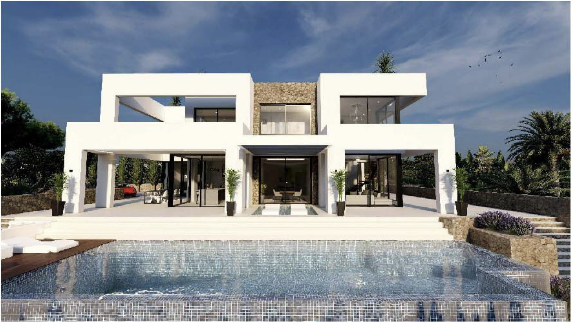 Obra nuevo, nouvelle construction, moderne villa, Benissa, Luxe villa